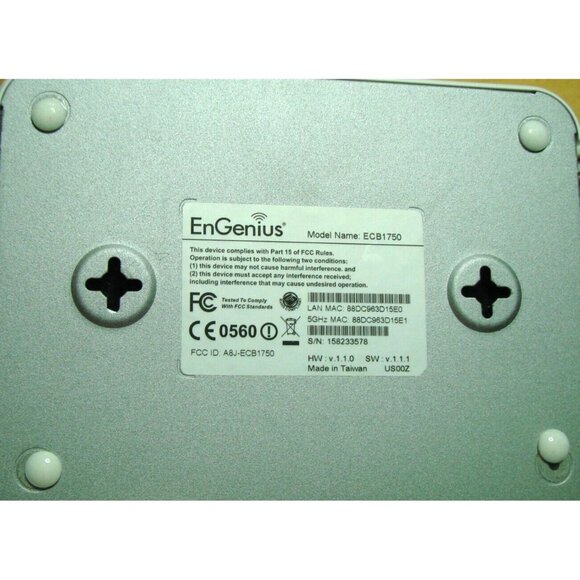 EnGenius ECB1750 High-Power Long-Range Dual Band Wireless Indoor AP Client Bridg - Picture 7 of 9